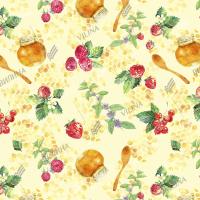 7FA Клеенка столовая ПВХ "Фантазия" 138см х25м