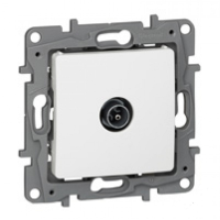 Legrand Etika Бел Розетка TV Звезда 