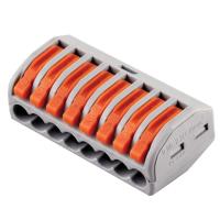 Клемма монтажная, 8-проводная, LD222-418 (DIY упаковка 5 шт)