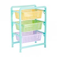 Этажерка 3-х секц.д/игрушек 450*310*640 (3) М1273 А