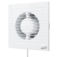 Е100 S -02 Вентилятор осевой с тяговым выключение,сетка  D100 