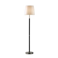 2266/1F MODERN ODL12 348 никель/абажур рогожка Торшер Е27 60W 220V GLEN