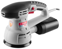 ЗОШМ-450-125 Машина орбитально-шлифовальная ЗУБР ,125 мм, Velcro,5000-13000 об/мин, эксц. ход, 450Вт