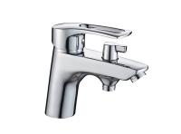 Смеситель д/умывальника шар. с гигиенической лейкой, креп.гайка G261610 d35 Avila Gota Rocio