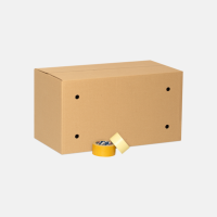 Коробка картонная 630*320*340 мм с отверстиями