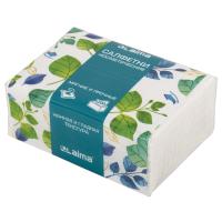 Салфетки косметические 200 штук упаковке, 2 слоя, 13,5х19 см, LAIMA, 116357