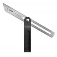 3428_z01 Малка-угломер ЗУБР "МАСТЕР" пластиковый корпус, полотно с гравированной шкалой     