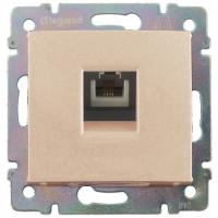 Legrand Valena Розетка TЛФ 1-ая  КРЕМ (774338)
