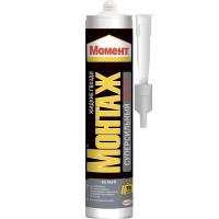 Клей монтажный суперсильный Момент Монтаж МВ-70, белый, 400 г