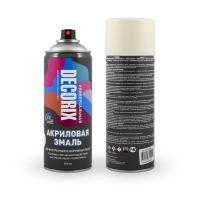 Аэрозольная эмаль Decorix 0101-107, бежевый, 400 мл