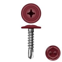 Саморез ПШС RAL 3005 4,2х16 сверло винно-красный Х (50 шт)