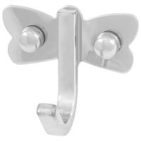 Крючок для ванной 5,8*4,5*4,7см,нерж сталь,дюбель/саморез,SSA-011,310782/Рыжий Кот