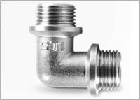 Угольник никелированный STI НН, 1"