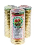 Крышки винтовые Твист-Офф D=82мм Ассорти (1 с картинкой,19 золото ) 20шт/уп, цена за штуку