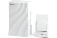 Звонок с кнопкой электромеханический проводной, 230V белый 119х70х37мм, DB-102