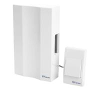 Звонок с кнопкой электромеханический проводной, 230V белый, DB-101