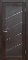 Дверное полотно 215 экошпон 700 дуб мокко