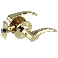 Защелка ЗВ6-05 "ТРОДОС" золото комплект ручек