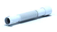 Гибкая труба удлиненная АНИ пласт К216, 1"-1/4", D40/50 мм