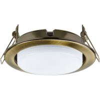 Светильник Navigator 71 283 NGX-R1-007-GX53 Черненая Бронза