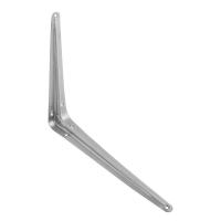 Уголок для полок серебряный, 250*200, 8*10, Нора-М