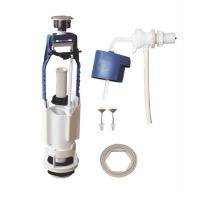 105.56.14.3 арматура для унитаза кнопка хром бок. подводка Псков (22шт.упак)