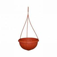 Кашпо подвесной Джулия Альтернатива М1608, коричневый, 3,5 л