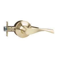 Защелка ЗВ2-05 "ТРОДОС" матовое золото комплект ручек