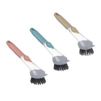 441-261 VETTA Щетка длинная с дозатором, полипропилен, 22,5х5,5х4,5 см,3  цвета