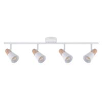Н079-4 Светильник поворотный HIPER 4*E14*40Вт WHITE/LIGHT WOOD