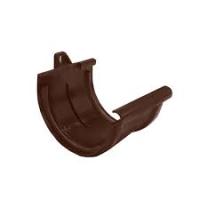 Соединение желоба MUROL, d=80 мм, коричневое