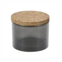 Контейнер для ватных дисков Delphinium коллекция "Дзен", стекло