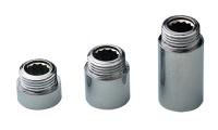 Удлинитель никелированный STI, 100 мм, 1/2"