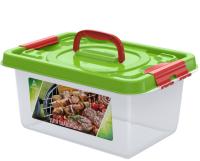 Бокс универсальный 8л Для Шашлыка 359х242х166 (АП 420) /22/ АЛЬТ-ПЛАСТ