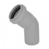 Отвод PP-канал, 45°, D40 мм