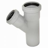 Тройник PP, 45°, D50/40 мм