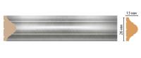 D001-375 ШК/88 молдинг (26х13х2400мм)