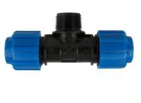 Тройник ПНД НР, 3/4", D25/25 мм