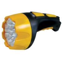 UF3815 фонарь аккумуляторный UltraFlash / аккумуляторный, 15 светод., заряд 220v, пластик,2 режима,