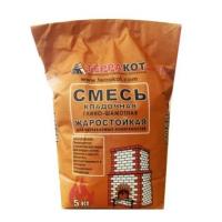 Смесь кладочная жаростойкая Терракот, 5 кг