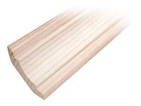 Плинтус 12*50 мм (2,5 м) сорт А, сосна, равнополочный
