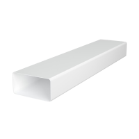 511ВП Воздуховод прямоугольный ПВХ 55*110 L=0.5 м (ЭРА)