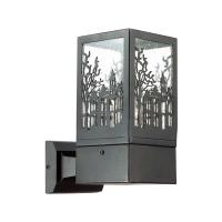 ODEON LIGHT 4054/1W ODL18000 Уличный настеннный светильник коричневый-прозрачный E27 60W 220V FRESSI