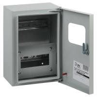Корпус металлический ЩУРН-1/6 УХЛ3 (285х190х145) IP31, серый, ЭРА SIMPLE