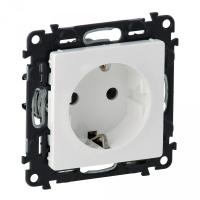 Legrand DIY Valena Бел Розетка 1-ая с/з 