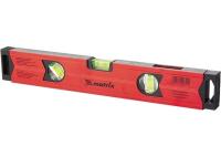 34704 Уровень алюминиевый 400 мм,фрезерованный, 3 глазка (1-зеркальный), магнит/MATRIX