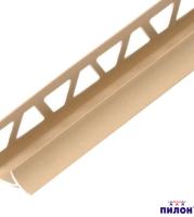 Угол внутренний для кафеля 8 мм кремовый (25)