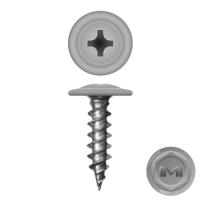 Саморез ПШС RAL 7004 4,2х19 сверло серый Х (50 шт)