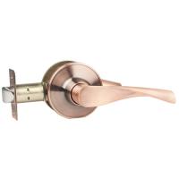 Защелка ЗВ2-05 "ТРОДОС" медь комплект ручек