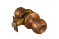 Замок Арсенал 607 AC PS (медь) компл. ручек(б/ключа,б/фиксатора)